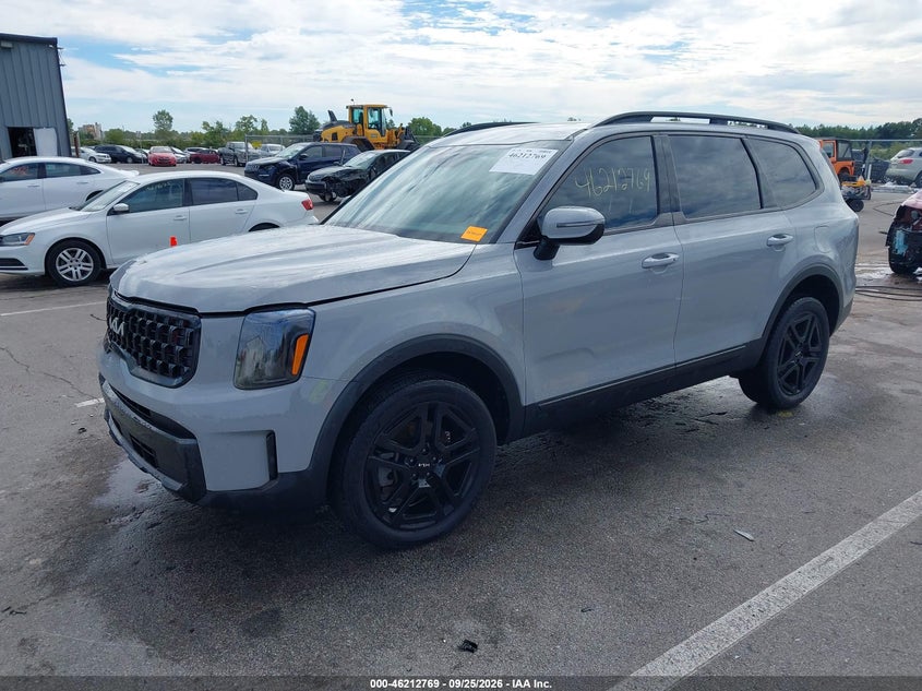 Vin: 5xyp3dgc5rg550119, lot: 46712692, kia telluride ex x-line 20242