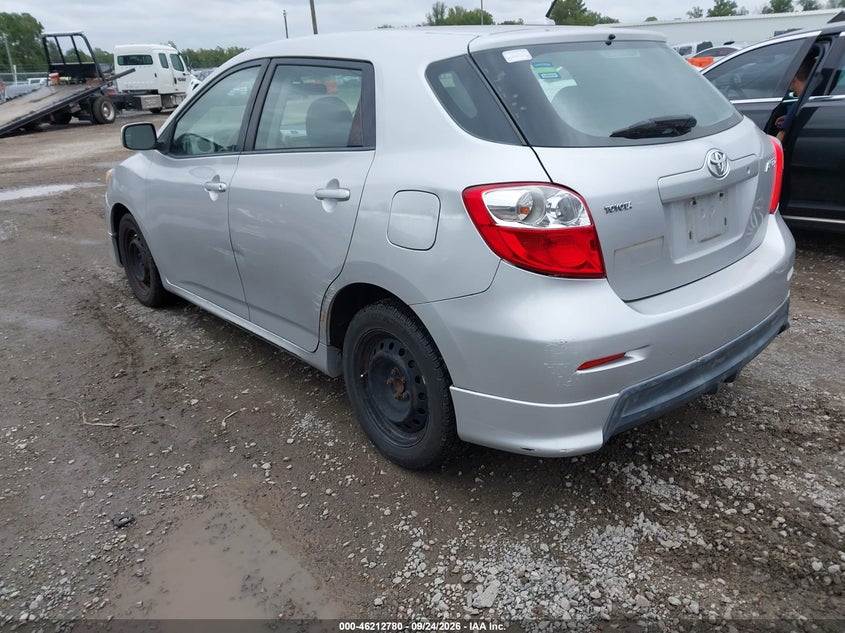 Vin: 2t1ku4ee3ac331199, lot: 46712703, toyota matrix 20103