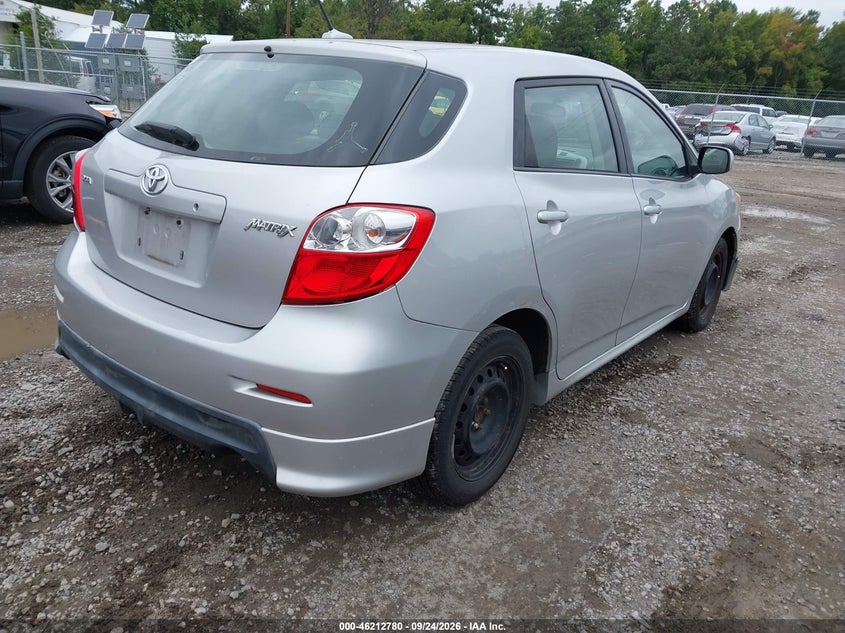 Vin: 2t1ku4ee3ac331199, lot: 46712703, toyota matrix 20104