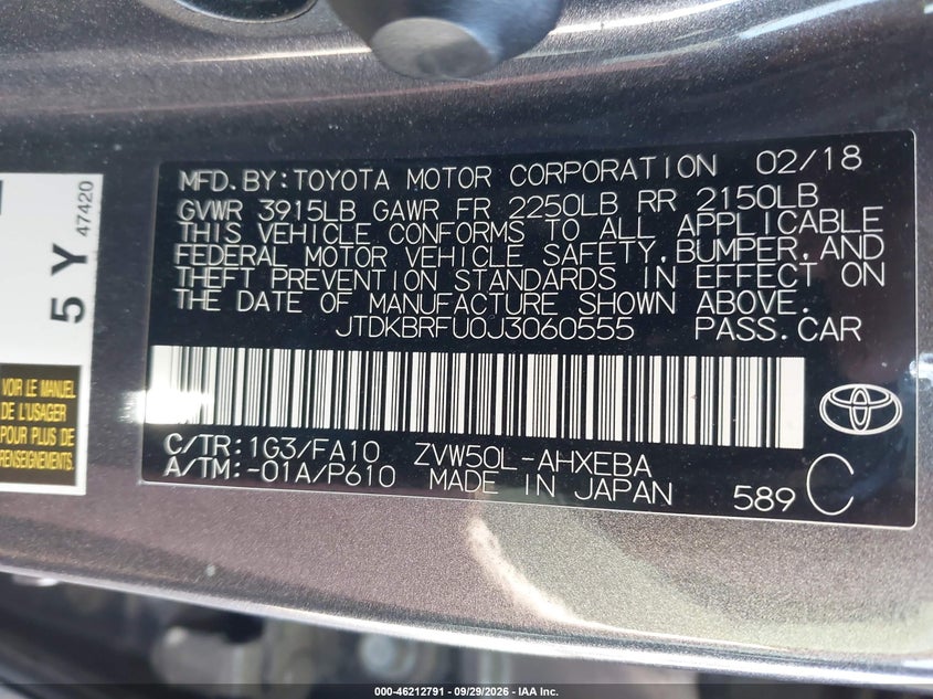 TOYOTA PRIUS - zdjęcie 9