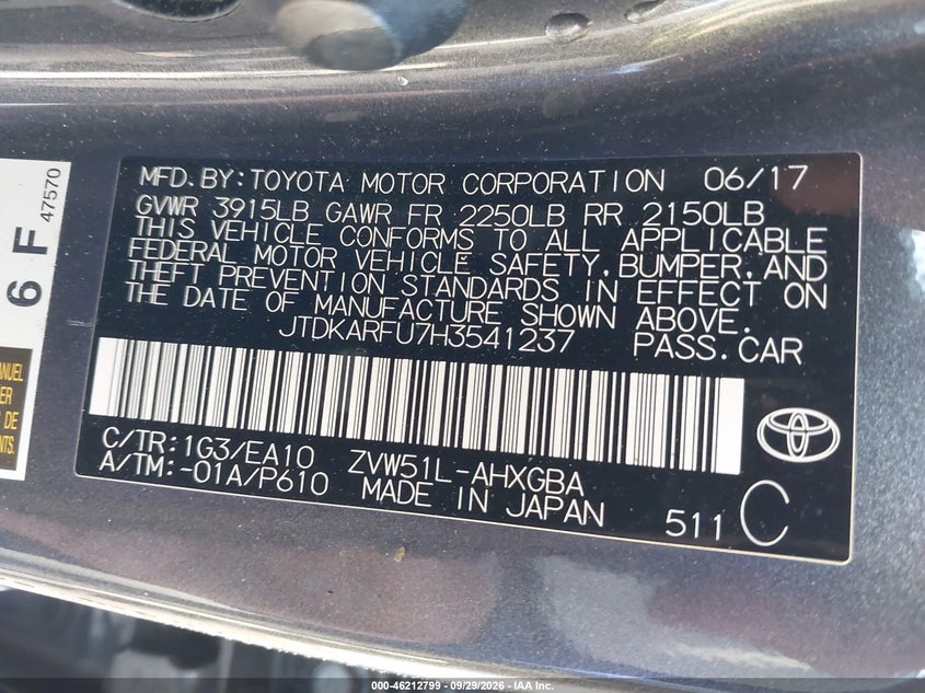 TOYOTA PRIUS - zdjęcie 9