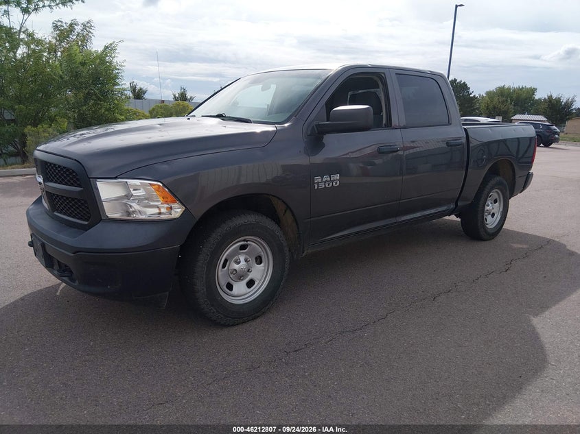 Vin: 1c6rr7kg0js315829, lot: 46712730, ram 1500 tradesman  4x4 5'7 box 20182