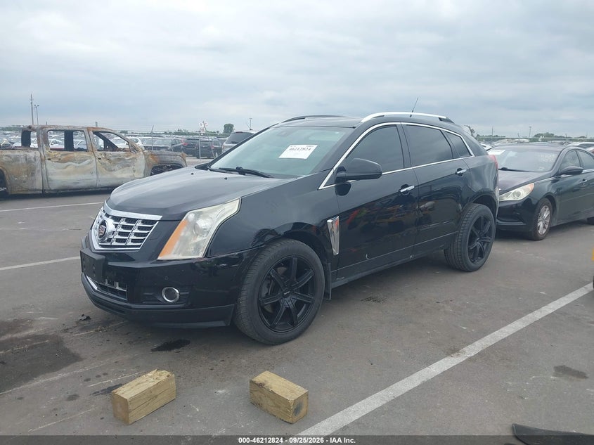 2014 Cadillac SRX, Удар спереду, IAAI, VIN 3GYFNCE37ES665374 — фото 2