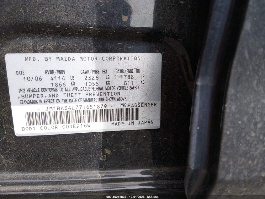 2007 MAZDA MAZDASPEED3 SPORT · Фото 9