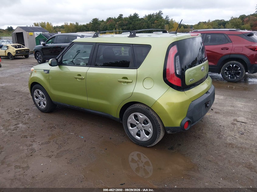 Vin: kndjn2a2xe7707333, lot: 46712773, kia soul 20143
