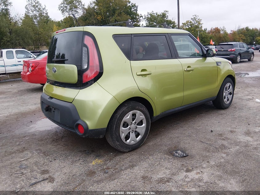 Vin: kndjn2a2xe7707333, lot: 46712773, kia soul 20144
