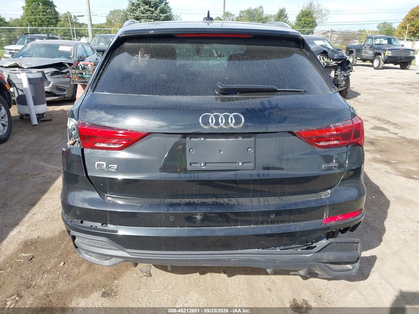 AUDI Q3 2025 VIN WA1DECF39S1016078