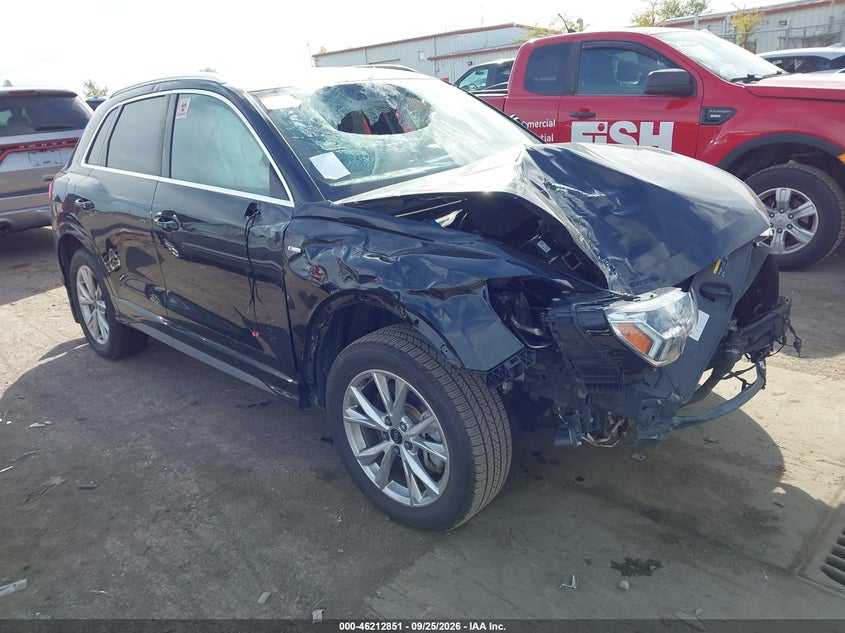 AUDI Q3 2025 VIN WA1DECF39S1016078