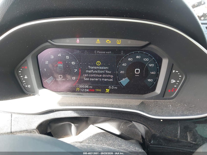AUDI Q3 2025 VIN WA1DECF39S1016078