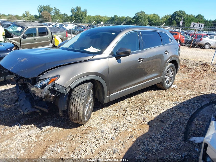 Vin: jm3tcacyxj0209329, lot: 46712776, mazda cx-9 touring 20182
