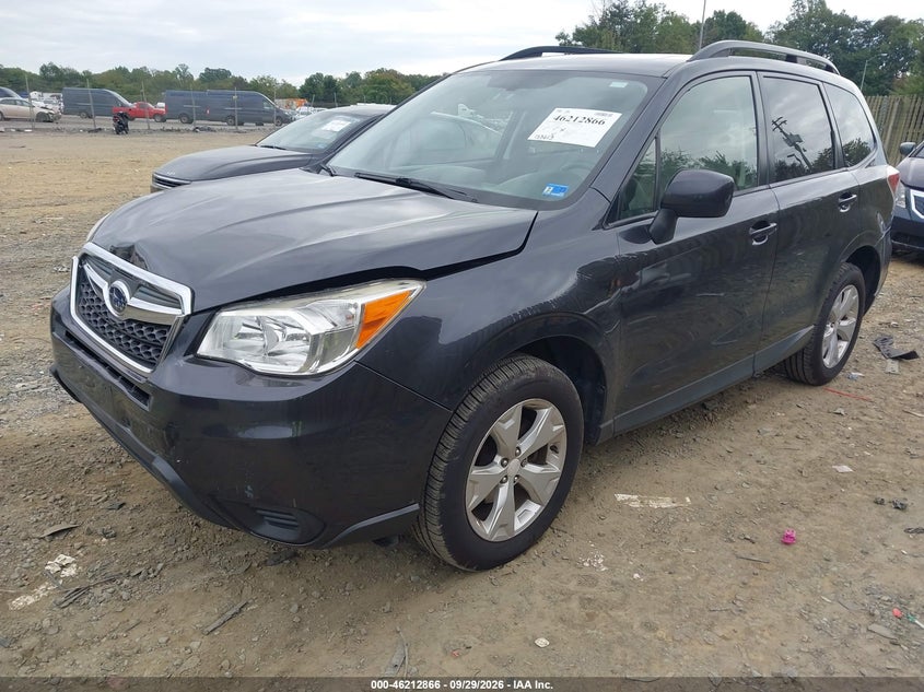 2016 Subaru Forester, Front End, IAAI, VIN JF2SJADC5GH426814 — photo 2