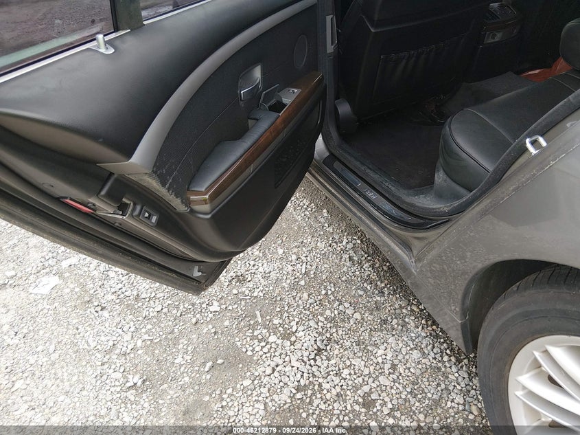 BMW 745LI 2004 VIN WBAGN63474DS49411