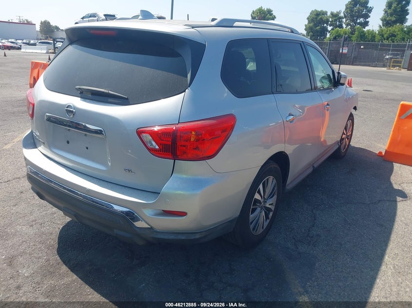 Vin: 5n1dr2mn8kc624148, lot: 46712811, nissan pathfinder sl 20194