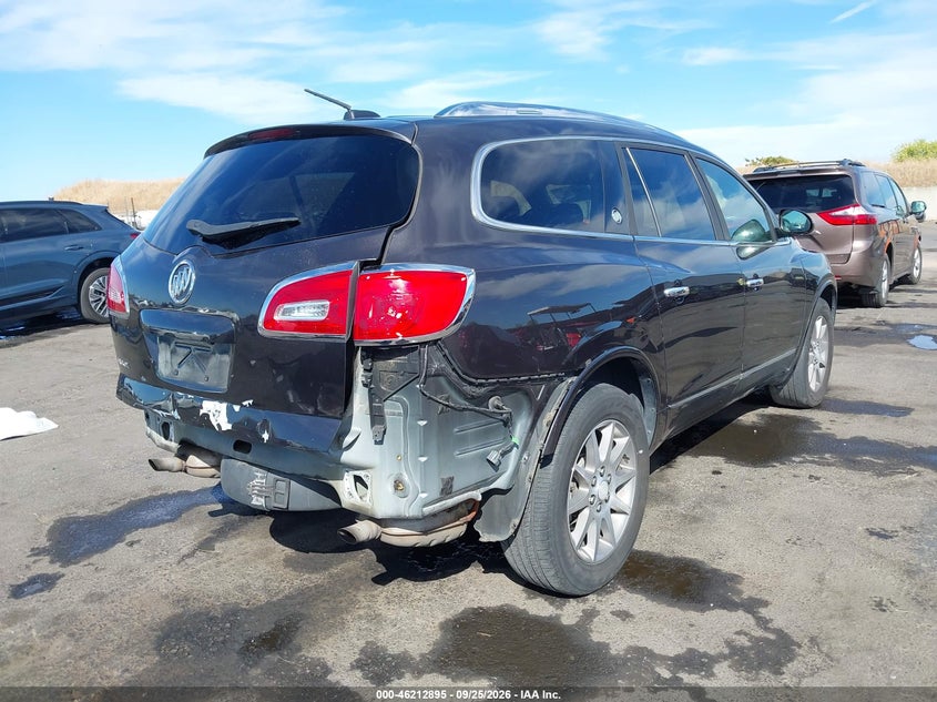 Vin: 5gakrbkd0hj185684, lot: 46712818, buick enclave leather 20174