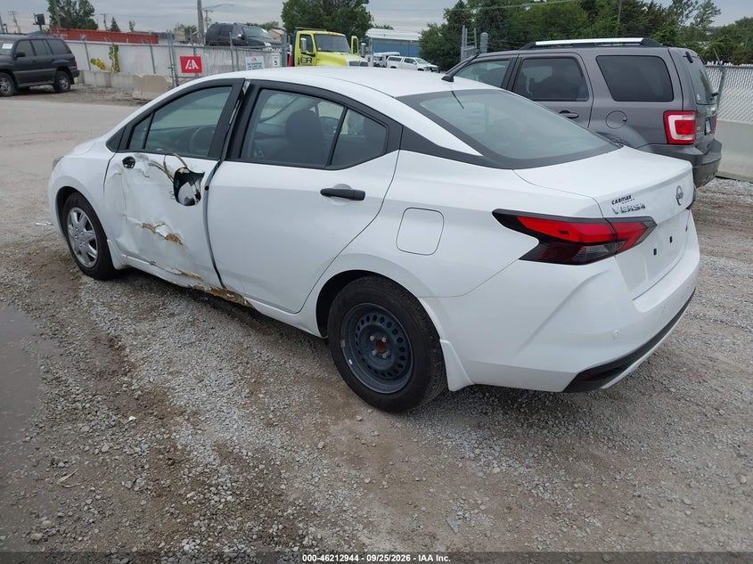 Vin: 3n1cn8dv2sl822696, lot: 46712867, nissan versa 1.6 s 20253