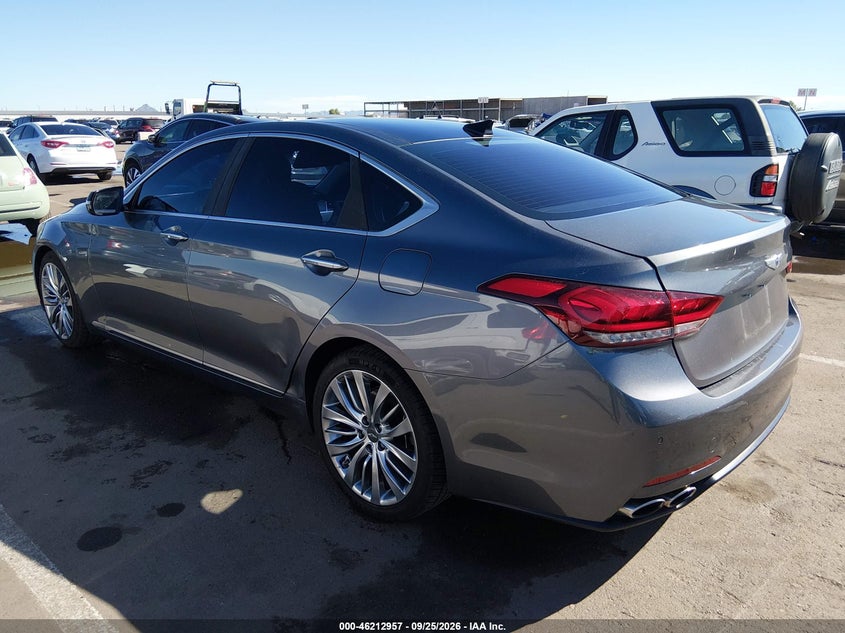 Vin: kmhgn4jf2fu037980, lot: 46712880, hyundai genesis 5.0l 20153