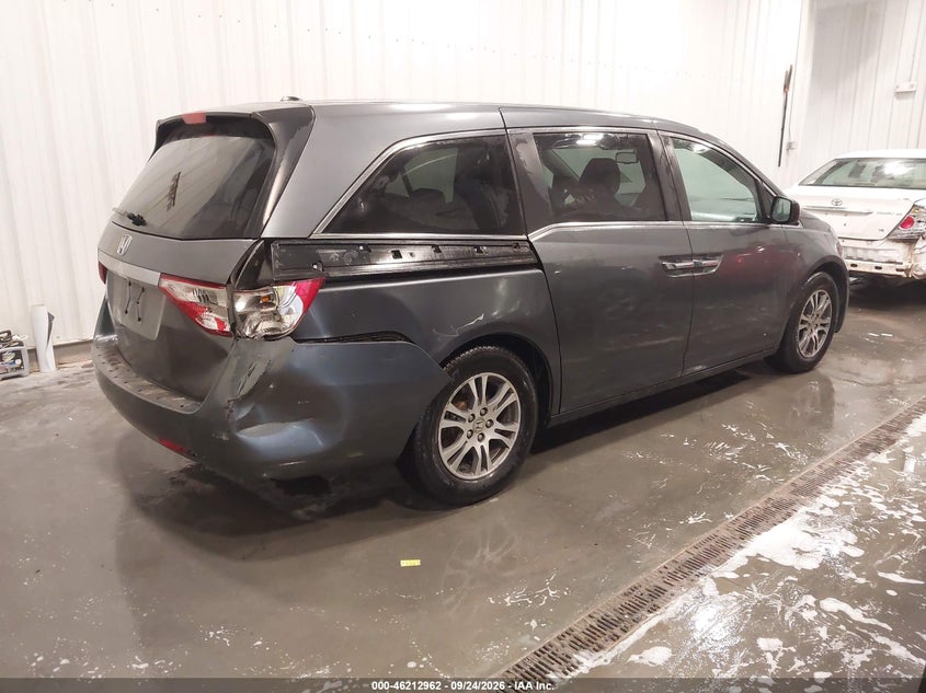 Vin: 5fnrl5h62bb022820, lot: 46712885, honda odyssey ex-l 20114