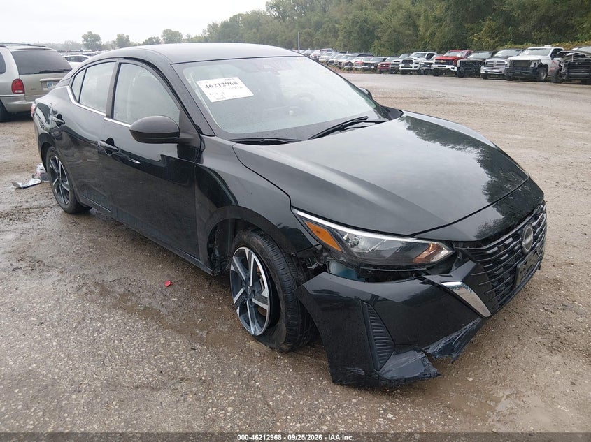 Vin: 3n1ab8cv8sy307772, lot: 46712891, nissan sentra sv 2025 img_1