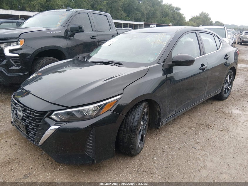 Vin: 3n1ab8cv8sy307772, lot: 46712891, nissan sentra sv 20252
