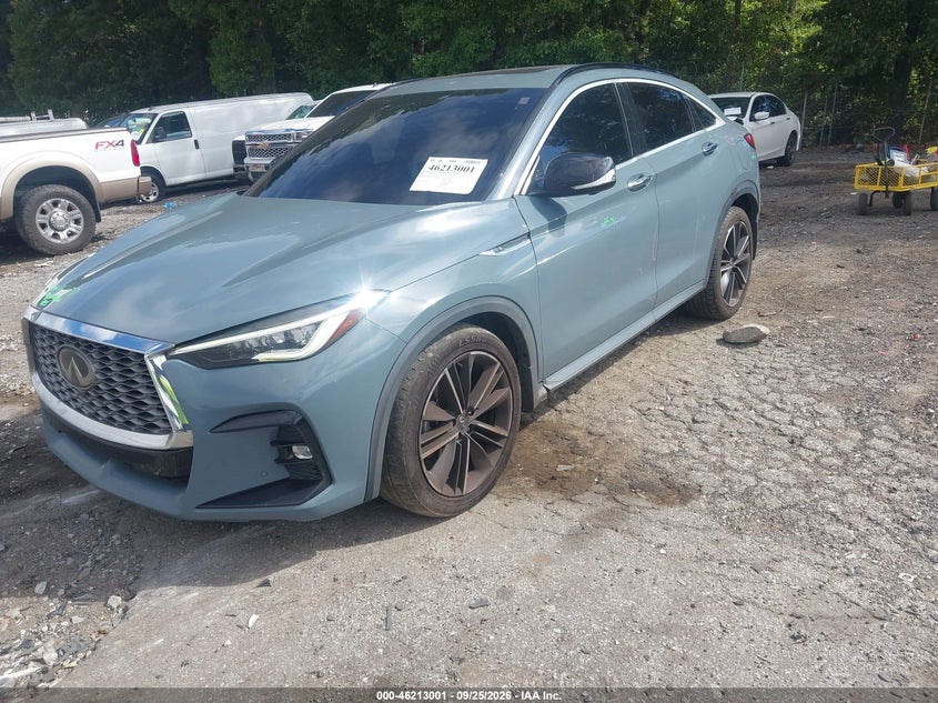 Vin: 3pcaj5l38nf100201, lot: 46712925, infiniti qx55 sensory awd 20222