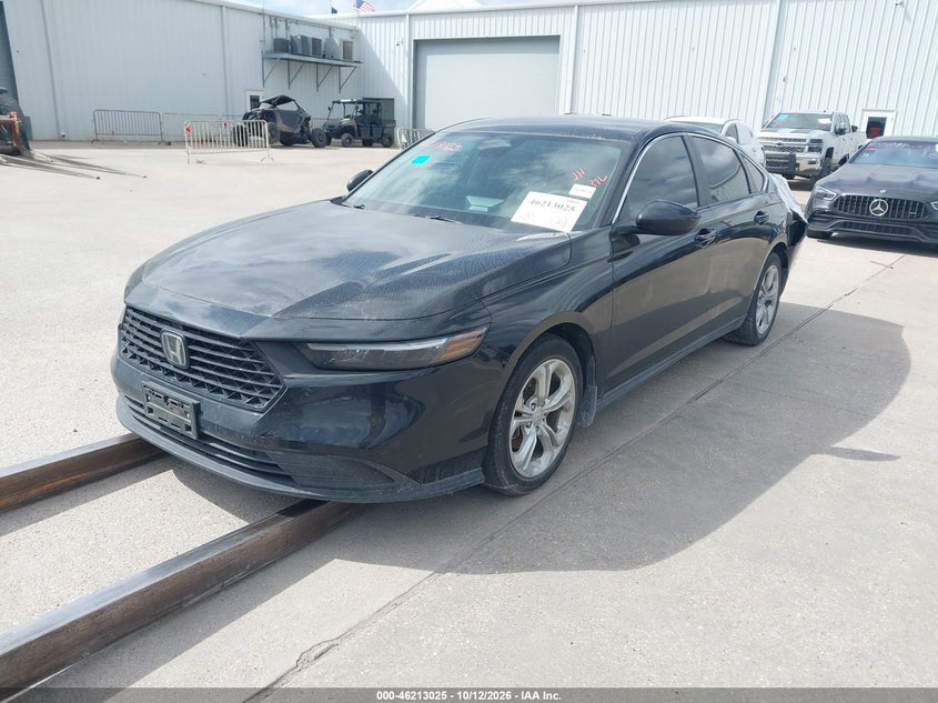2024 Honda Accord Lx, Rear, IAAI, VIN 1HGCY1F26RA041021 — photo 2