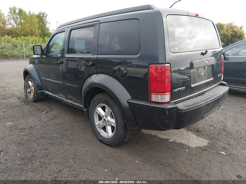 DODGE NITRO 2008 VIN 1D8GU58K28W138025