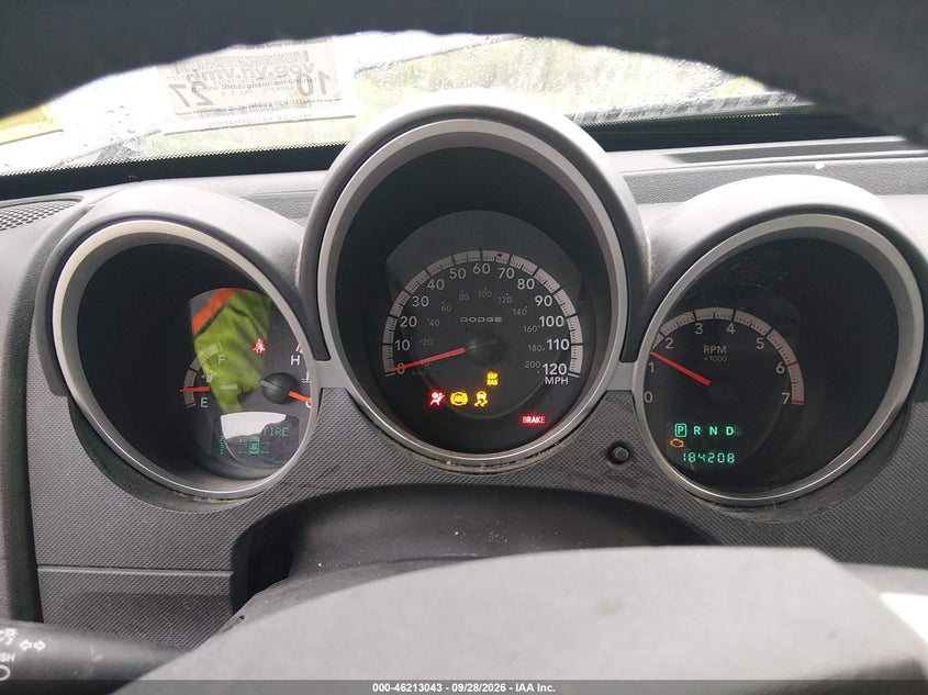 DODGE NITRO 2008 VIN 1D8GU58K28W138025