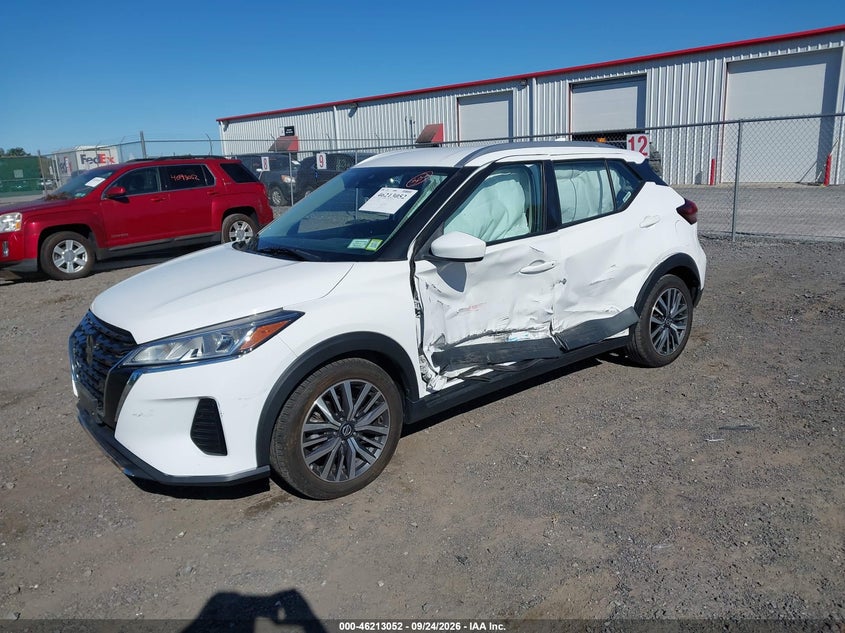 Vin: 3n1cp5cv2ml482723, lot: 46712975, nissan kicks sv xtronic cvt 20212