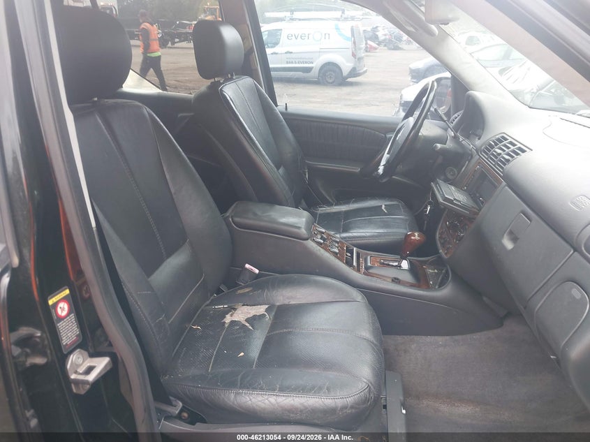 MERCEDES-BENZ M-CLASS 2000 VIN 4JGAB72E0YA209496