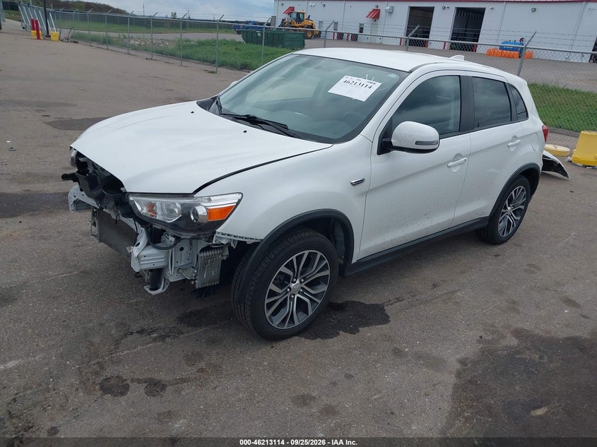 2019 Mitsubishi Outlander, Удар спереду, IAAI, VIN JA4AP3AU0KU022654 — фото 2