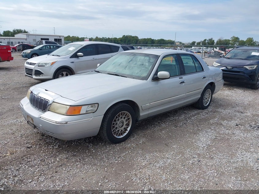 MERCURY GRAND MARQUIS 2001 VIN 2MEFM74W51X637974