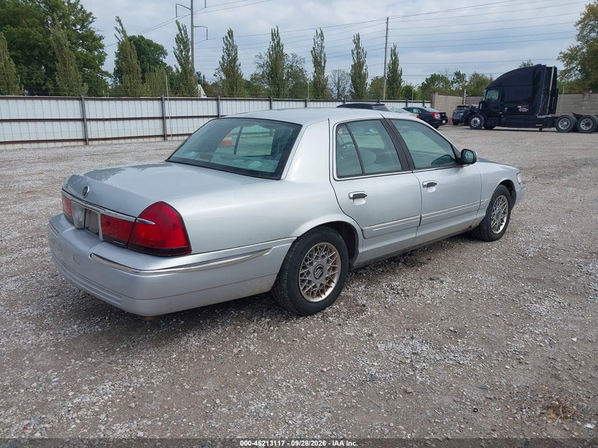 MERCURY GRAND MARQUIS 2001 VIN 2MEFM74W51X637974