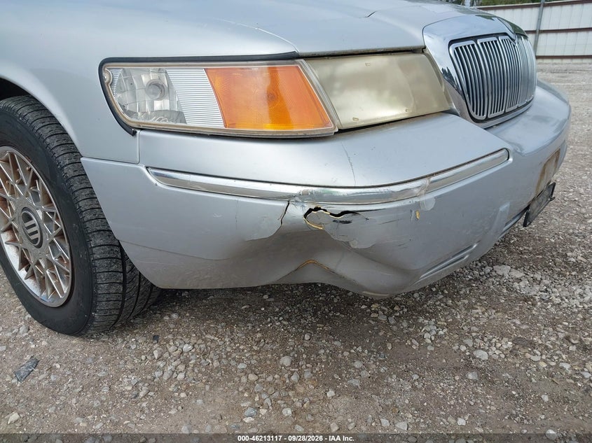 MERCURY GRAND MARQUIS 2001 VIN 2MEFM74W51X637974