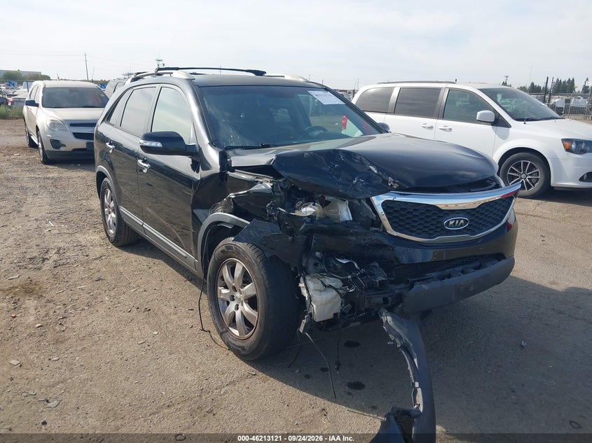Vin: 5xykt3a69dg355513, lot: 46713044, kia sorento lx 2013 img_1