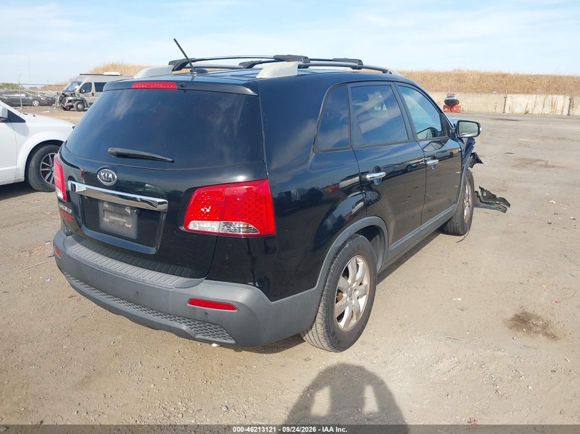 Vin: 5xykt3a69dg355513, lot: 46713044, kia sorento lx 20134