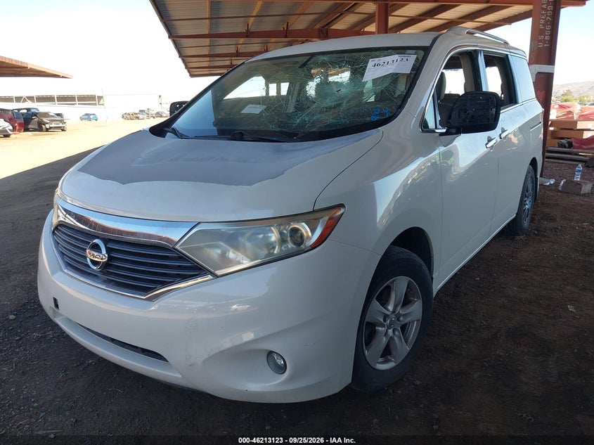 Vin: jn8ae2kp7e9100504, lot: 46713046, nissan quest sv 20142
