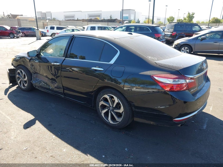 Vin: 1hgcr3f02ha018082, lot: 46713063, honda accord ex-l v6 20173