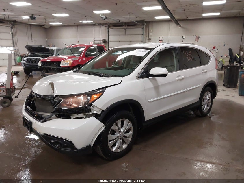 2013 Honda CR-V, Front End, IAAI, VIN 5J6RM4H56DL013790 — photo 2
