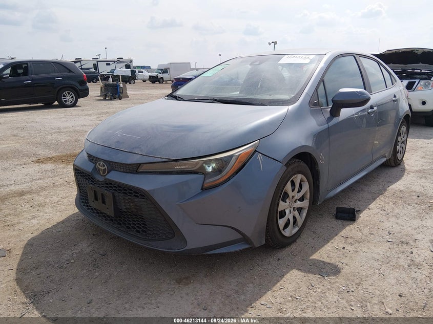 Vin: 5yfepmae1mp251480, lot: 46713067, toyota corolla le 20212