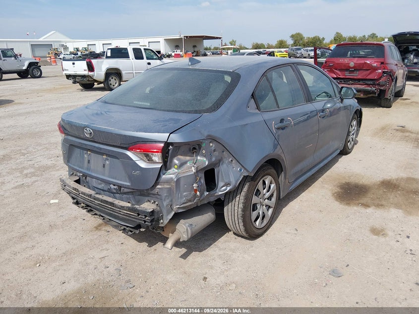 Vin: 5yfepmae1mp251480, lot: 46713067, toyota corolla le 20214