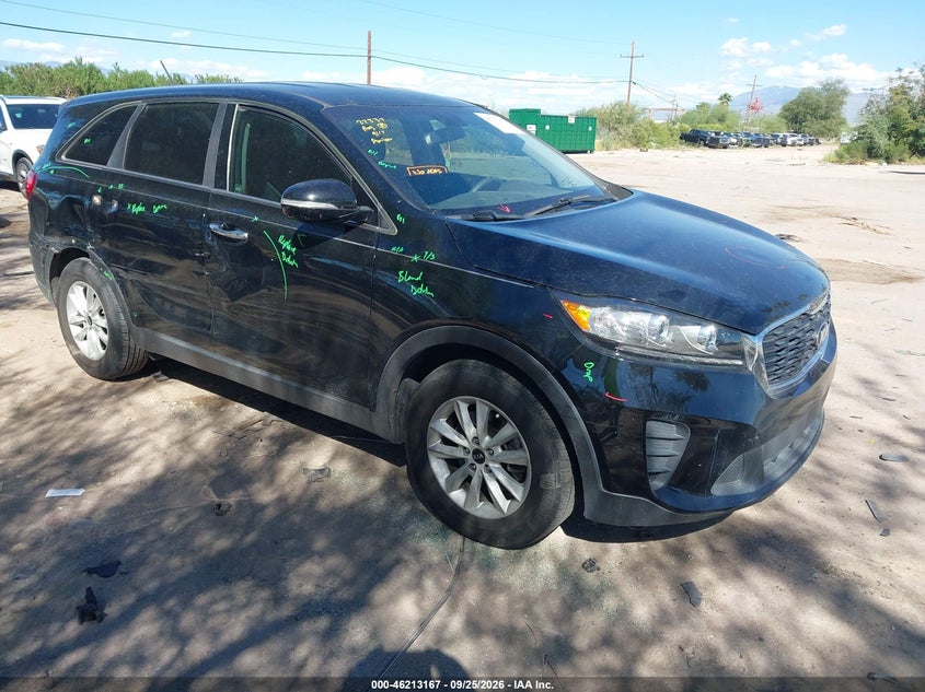 Vin: 5xypg4a34kg531175, lot: 46713091, kia sorento 2.4l l 2019 img_1