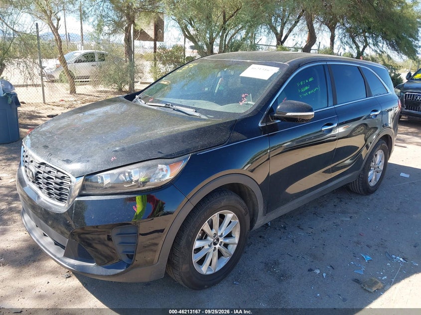 Vin: 5xypg4a34kg531175, lot: 46713091, kia sorento 2.4l l 20192