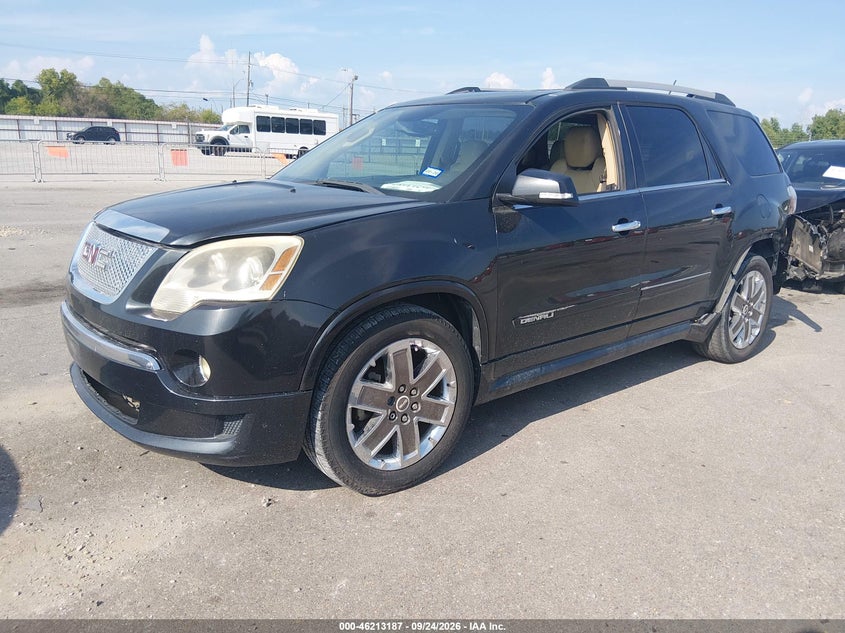 Vin: 1gkkrted8bj304092, lot: 46713110, gmc acadia denali 20112