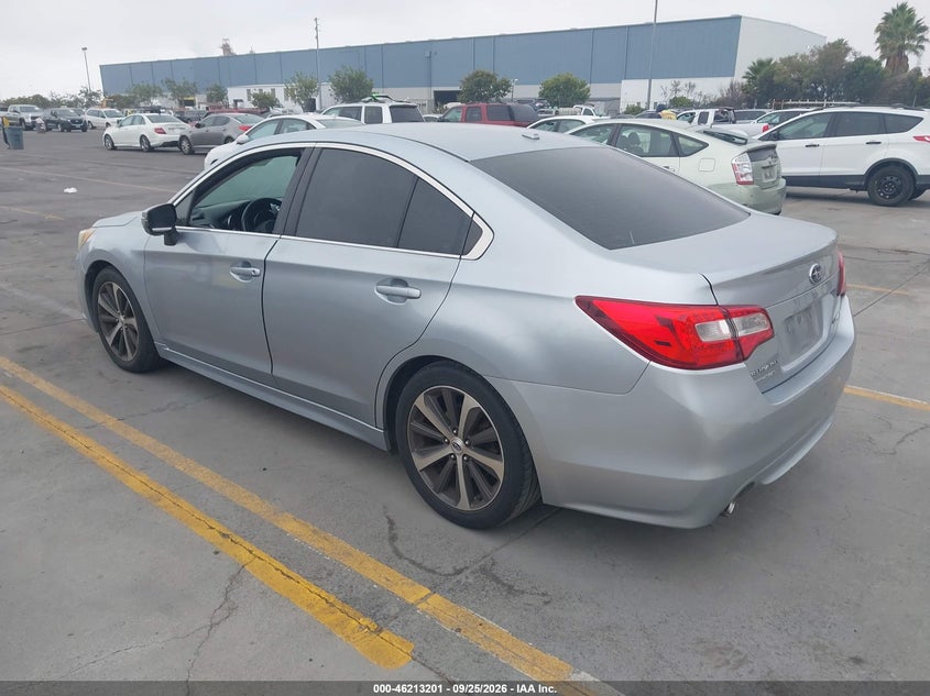 Vin: 4s3bnan69f3049685, lot: 46713124, subaru legacy 2.5i limited 20153