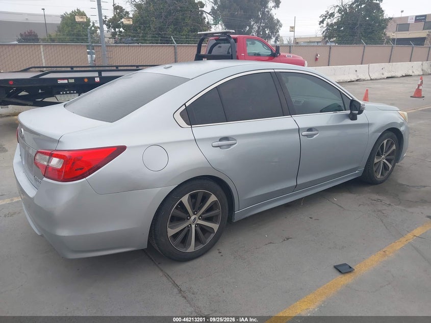 Vin: 4s3bnan69f3049685, lot: 46713124, subaru legacy 2.5i limited 20154