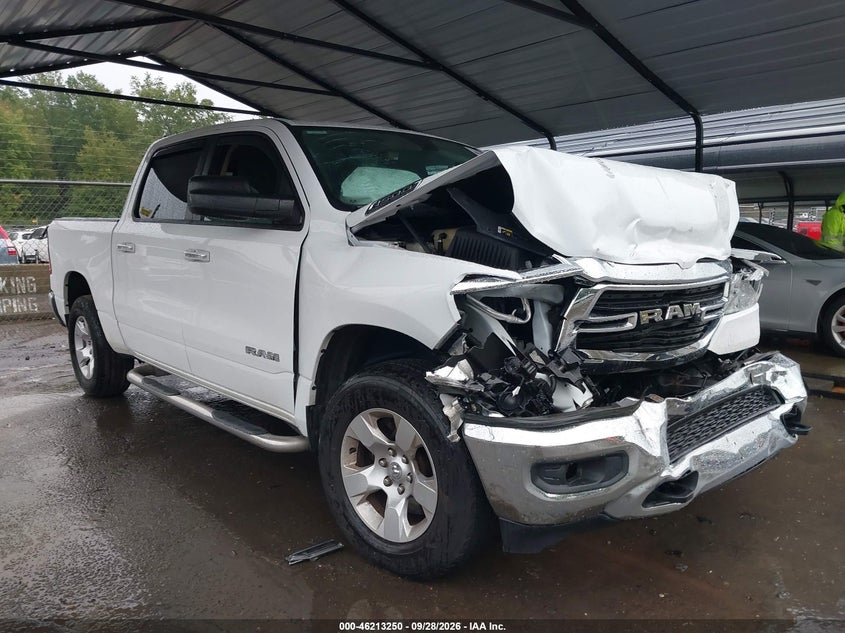 Vin: 1c6rrffg5kn827090, lot: 46713173, ram 1500 big horn/lone star  4x4 5'7 box 20191