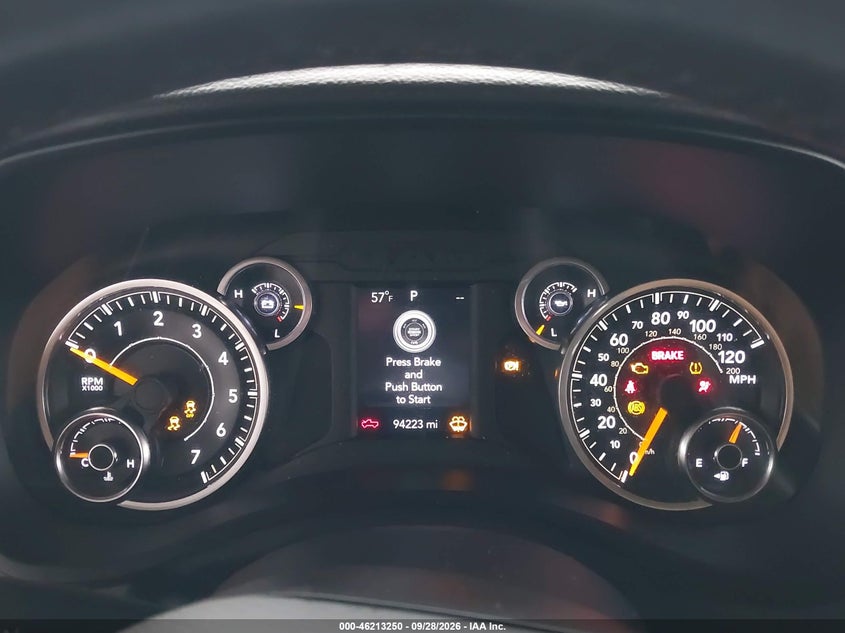 RAM 1500 2019 VIN 1C6RRFFG5KN827090