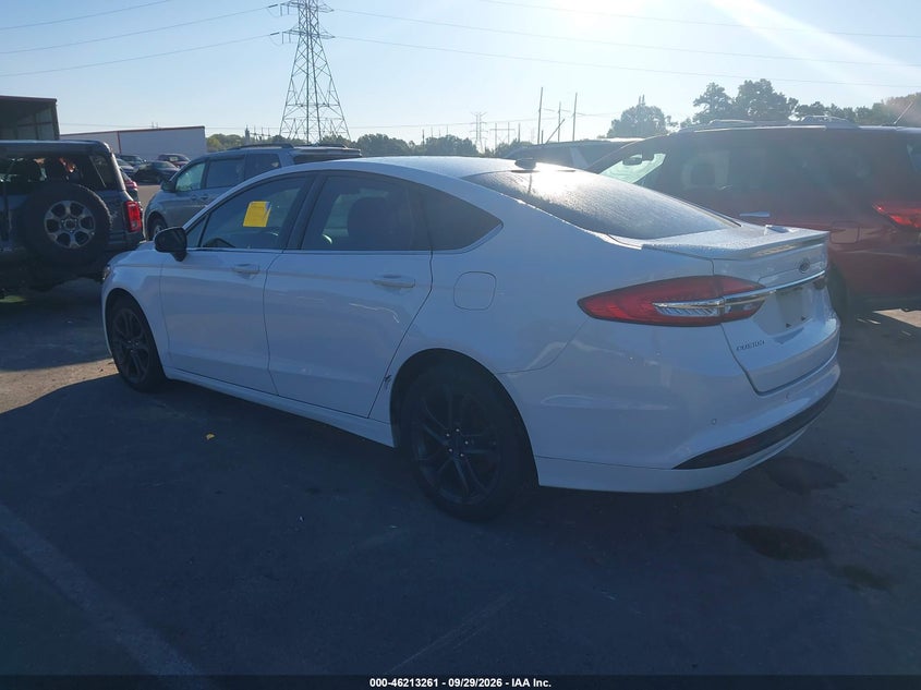 Vin: 3fa6p0g74jr311624, lot: 46713184, ford fusion s 20183
