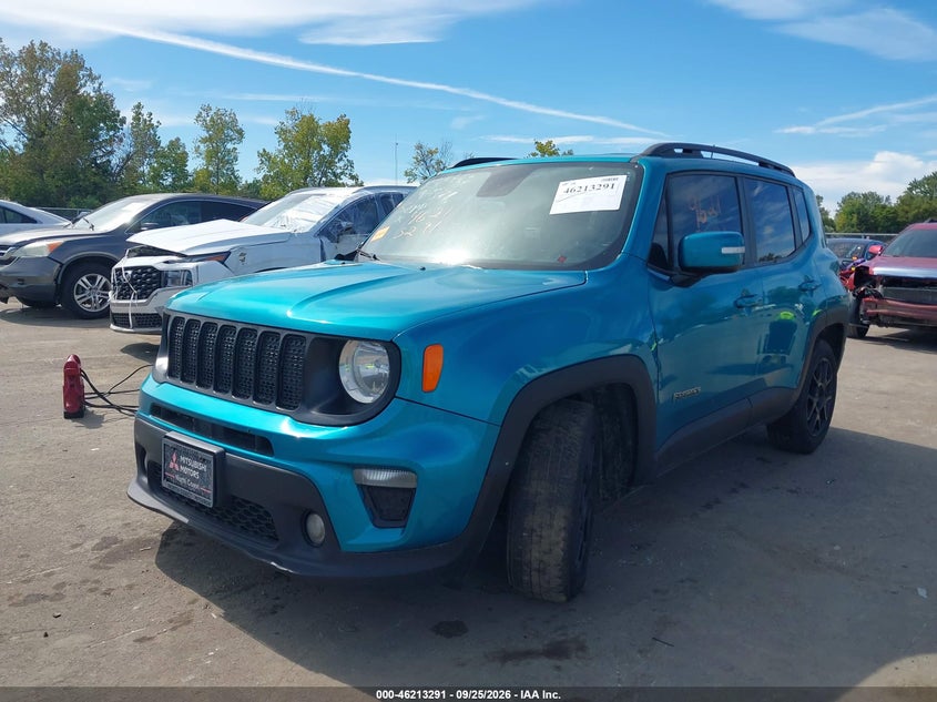 2020 Jeep Renegade, Right Front, IAAI, VIN ZACNJABB0LPL04738 — photo 2