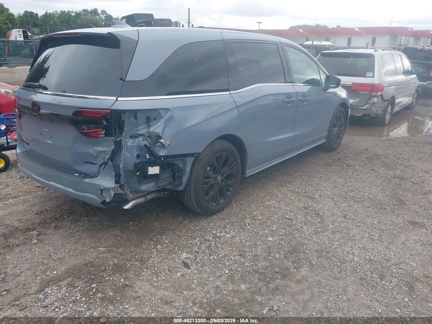 Vin: 5fnrl6h79tb030378, lot: 46713223, honda odyssey sport-l 20264